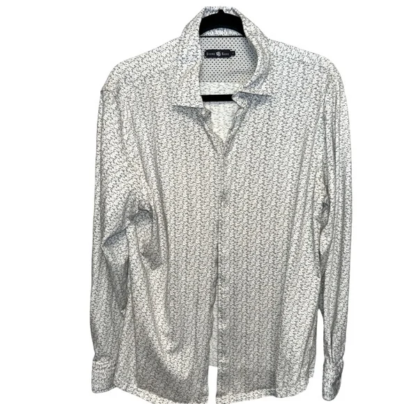 Stone Rose Collared Patterned Shirt - Picture 3 of 6